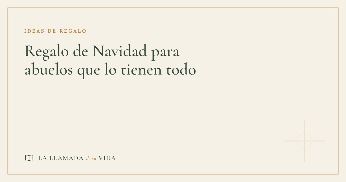 Regalo de Navidad para abuelos que lo tienen todo: lo que se usa y lo que acaba en un cajón